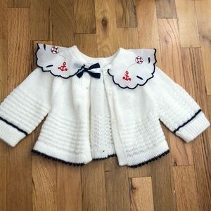 Vintage baby sweater